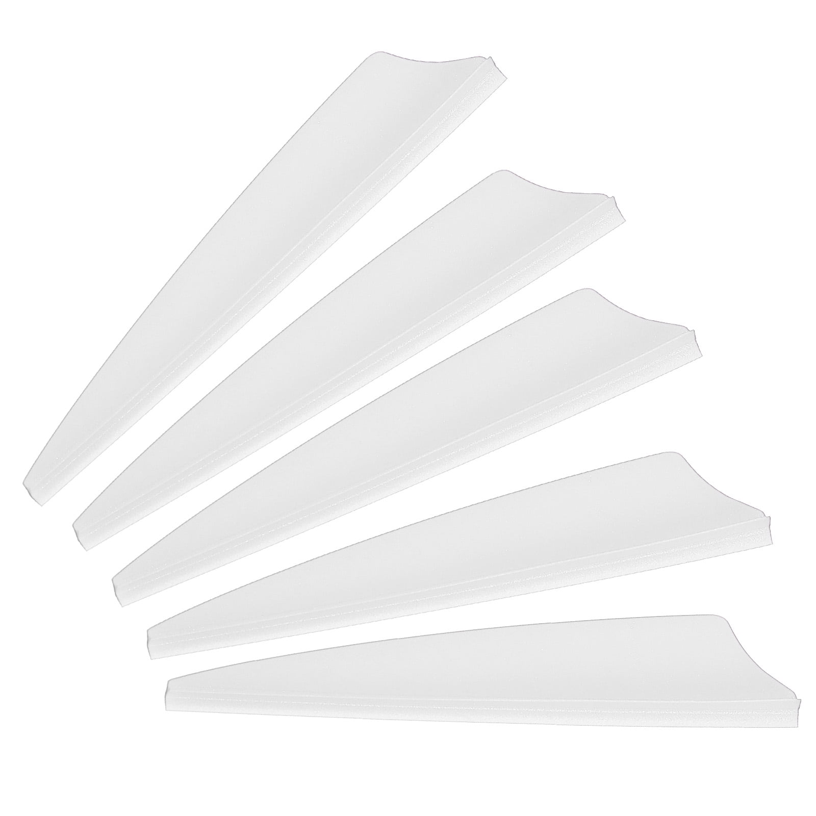 Flèches aubes, Paquet de 100 1,65 Pouce Fletching Archery Shield Fletch
