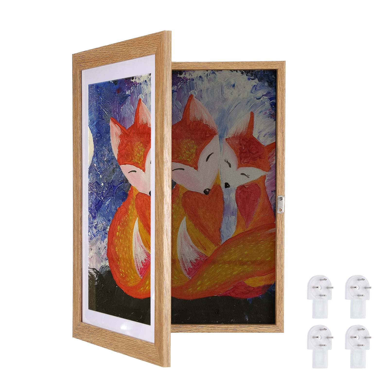 Uxcell Art Frames Front Opening, 11.7 x 16.5" Artwork Display Storage ...