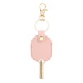 thumbnail image 1 of Uxcell Leather Key Sleeve Broken Car Key Loop Replacement with Clasp for Women Pink, 1 of 5