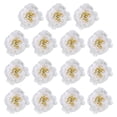 thumbnail image 1 of Uxcell Artificial Flower Head Fake Flowers Heads Bulk Silk Peony Heads Simulation Flower Cream 15 Pcs, 1 of 6