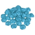 thumbnail image 1 of Uxcell Artificial Flowers Roses Heads Satin Ribbon Roses Fake Flowers Fabric Flowers Blue 50 Pack, 1 of 5