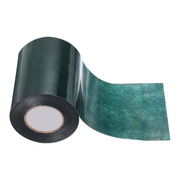 Uxcell Artificial Grass Tape 3.94" x 16.4 ft Double-Sided Turf Seam Tape, Green