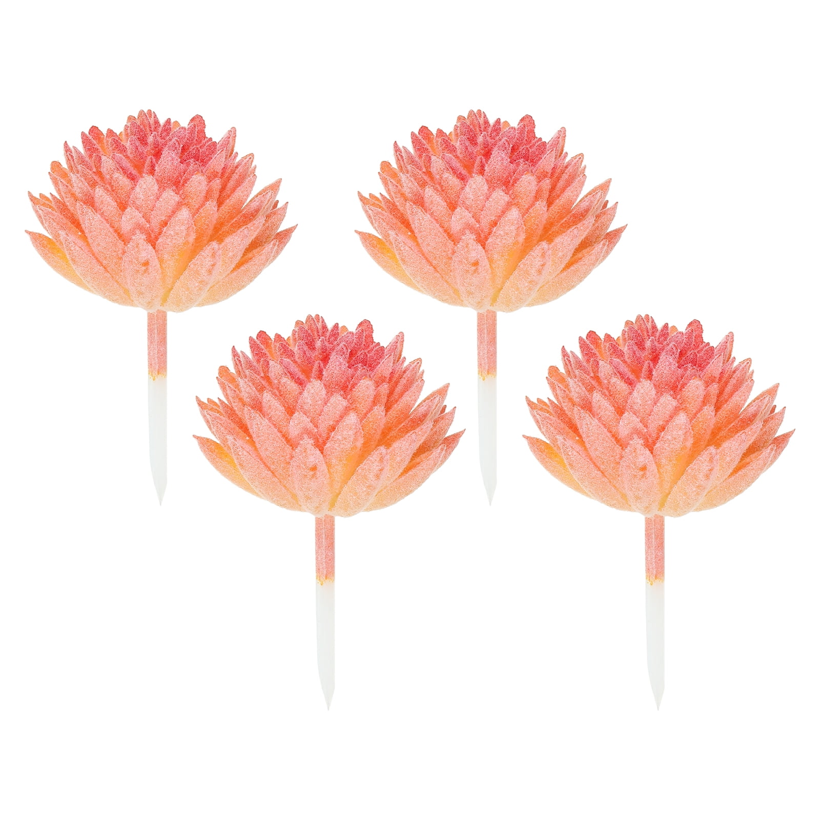 Uxcell Artificial Succulents Picks Unpotted Faux Succulent Small Fake