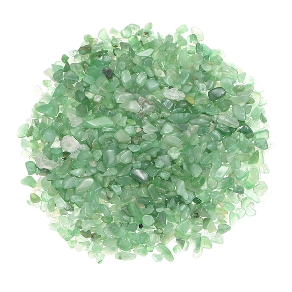 Uxcell Assorted Tumbled Chips Stone, 5-7 mm Crushed Quartz Pieces for Decor