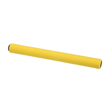 Uxcell Athletics Relay Track Baton Sponge Stainless Steel Race Stick , Yellow