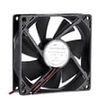 thumbnail image 1 of Uxcell Authorized 3.62''x3.62''x0.98'' 12V Brushless DC Cooling Fan YY9225H12S Black 1pcs, 1 of 3