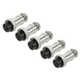 thumbnail image 1 of Uxcell Aviation Connector GX16 3 Pins 16mm Silver Female Wire Panel Docking Connector 5 Pack, 1 of 6
