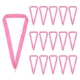 thumbnail image 1 of Uxcell Award Neck Ribbons, Polyester Medal Lanyards with Snap Clip Blank Award Ribbon for Competitions Achievement Party Pink, 1 of 7