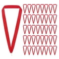 thumbnail image 1 of Uxcell Award Neck Ribbons with Snap Clips, Polyester Medal Lanyards for Competitions Achievement Red, 1 of 7