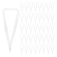 thumbnail image 1 of Uxcell Award Neck Ribbons with Snap Clips, Polyester Medal Lanyards for Competitions Achievement White, 1 of 7
