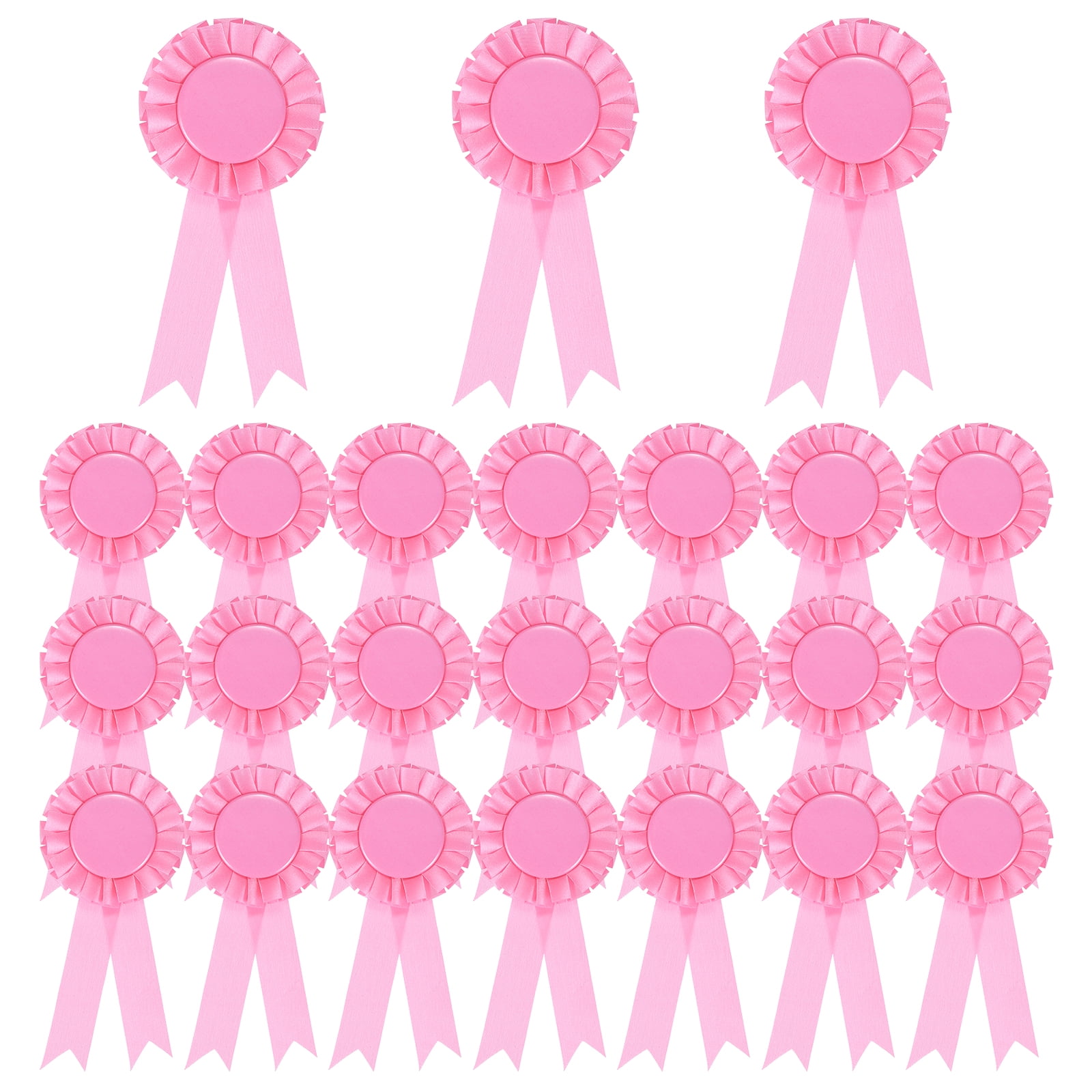 Uxcell 24 Pcs Award Ribbons 1st, 2nd, 3rd Place Winner Rose Bow Ribbon ...