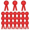 thumbnail image 1 of Uxcell 60 Pcs Award Ribbons 1st, 2nd, 3rd Place Winner Prize Ribbon, Red, 1 of 7