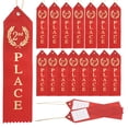 thumbnail image 1 of Uxcell 50Pcs Award Ribbons Prize Medal Ribbon with Event Card and Ropes for Celebrations Red, 1 of 7