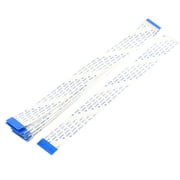 Uxcell B Type AWM 20624 80C 60V VW-1 Flexible Flat Cable FFC 0.04 Pitch 20 Pin 7.87 20Pcs