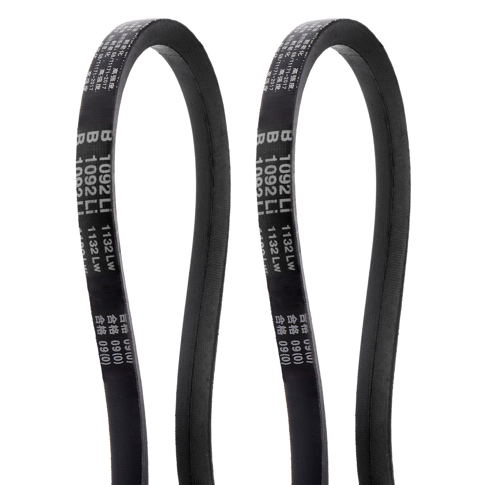 Uxcell B1092 V Belts Drive Belt 1092mm Inner Girth Rubber for