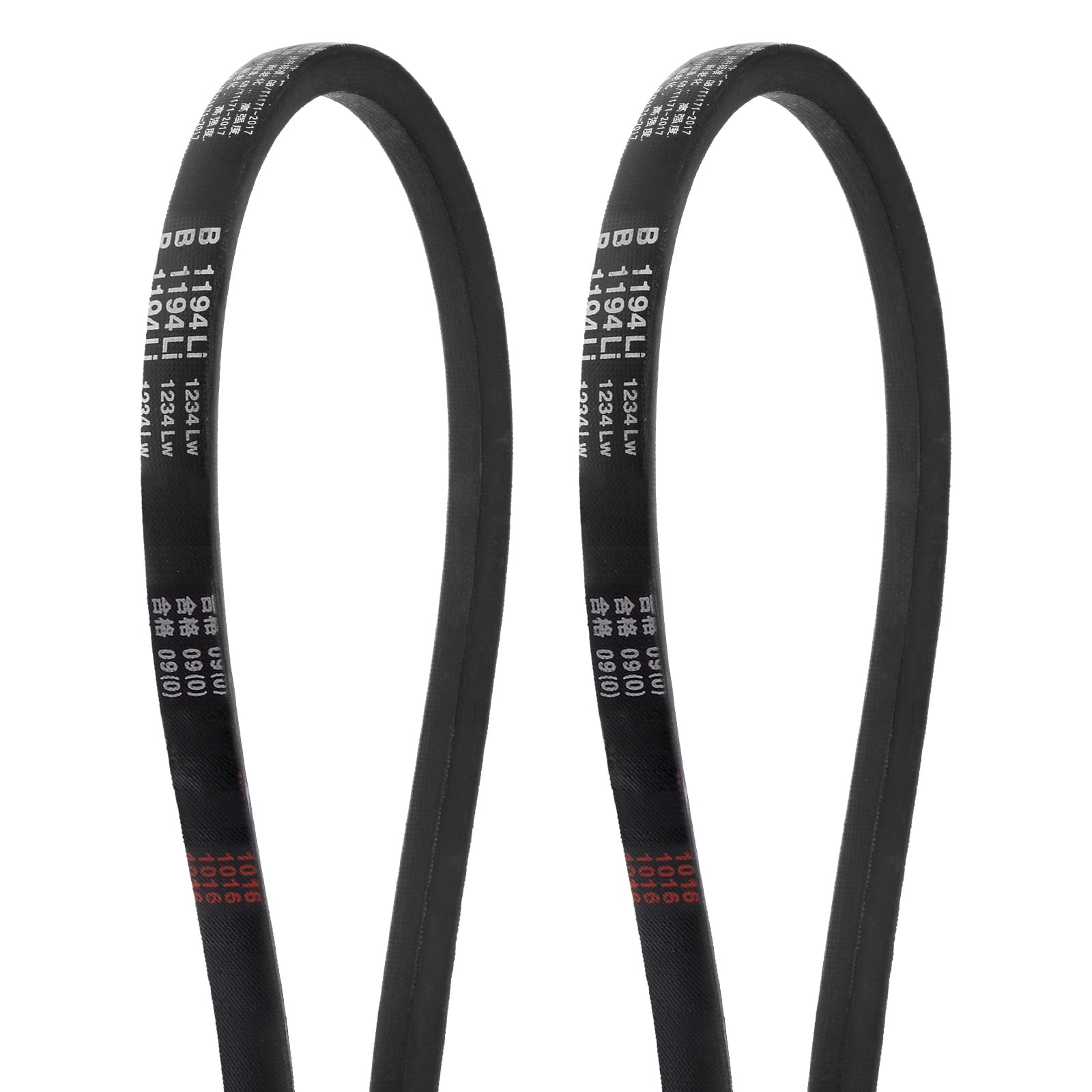 Uxcell B1194 V Belts Drive Belt 1194mm Inner Girth Rubber for