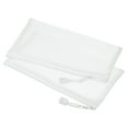 thumbnail image 1 of Uxcell B6 File Pouch Storage Pockets Mesh Zipper Bags, White 6 Pack, 1 of 5