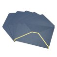 thumbnail image 1 of Uxcell B6 Luxury V Flap Gold Border Invitation Wedding Envelopes, Blue 10 Pack, 1 of 5