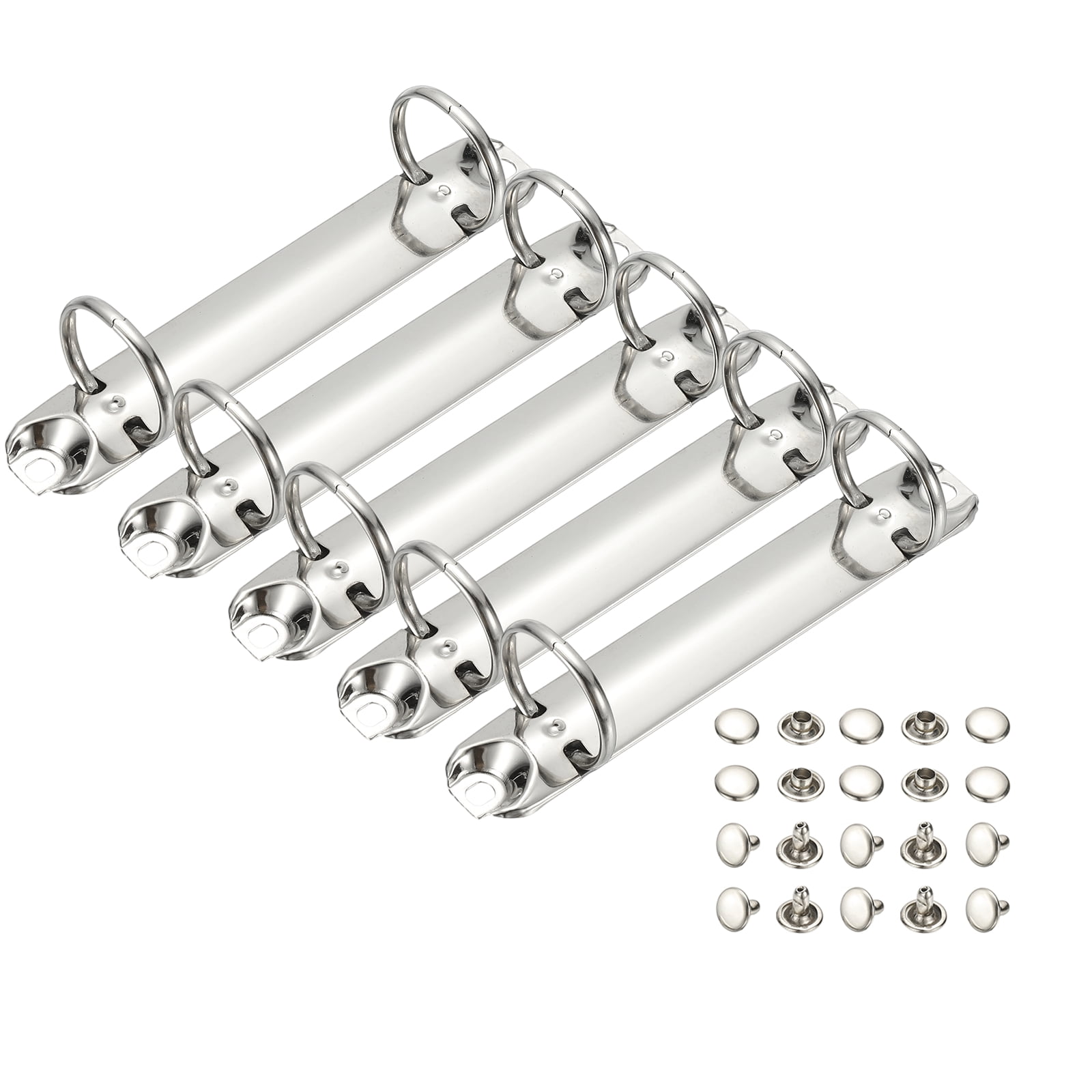 Uxcell B7 2 Hole Ring Binder Mechanisms, 5 Set 0.8
