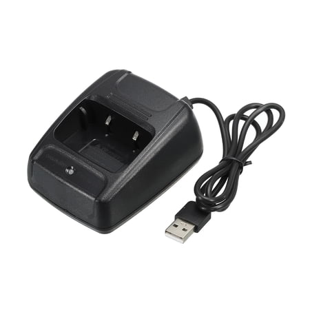 Uxcell BF888S Charger USB Plug Adapter for 888S 777S H777 R888s Plus Two Way Radio