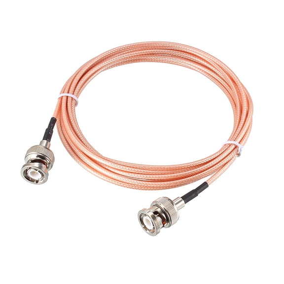 Uxcell BNC Male to BNC Male Coax Cable RG316 Low Loss RF Coaxial Cable 50 ohm 6 Feet
