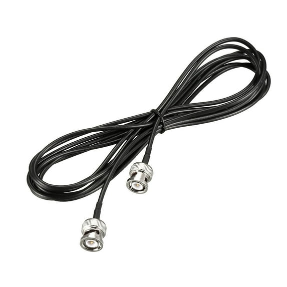 Uxcell BNC Male to Male Coaxial Jumper Cable 50 ohm 10-feet RG174