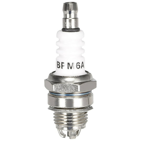Uxcell BPM6A Spark Plug 3 Electrode for Generator Lawnmower Tractor Mini Bikes