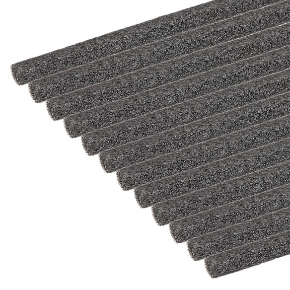 Uxcell Backer Rod 1/4 Inch x 3.3 Feet, Foam Rod Caulk Saver Joint Filler Rope Gaps Crack Filling (6mm), Black 12 Pcs