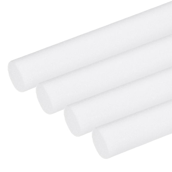 Uxcell Backer Rod 1 Inch x 3.3 Feet, Foam Rod Caulk Saver Joint Filler Rope Gaps Crack Filling (26mm), White 4 Pcs