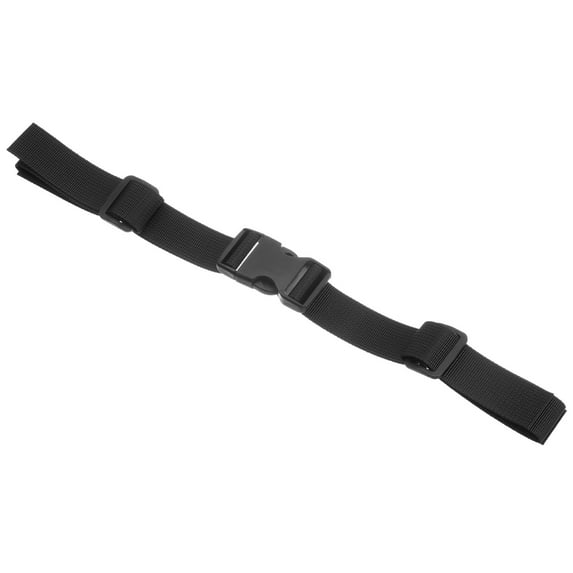 Uxcell Backpack Belt Strap, Polyester Adjustable Replacement Waist Strap with Quick Release Buckle, Black