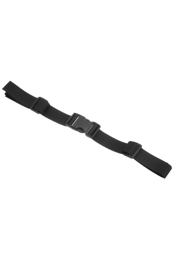 Backpack Belt Strap, Polyester Adjustable Replacement Waist Strap with Quick Release Buckle, Black