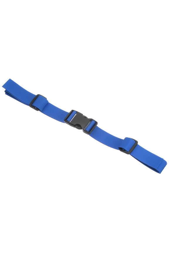 Backpack Belt Strap, Polyester Adjustable Replacement Waist Strap with Quick Release Buckle, Blue
