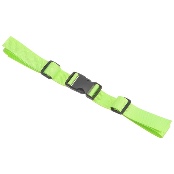 Uxcell Backpack Belt Strap, Polyester Adjustable Replacement Waist Strap with Quick Release Buckle, Fluorescent Green