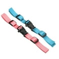 thumbnail image 1 of Uxcell Backpack Belt Strap Set, 2 Pack Nylon Webbing Adjustable Waist Strap with Quick Release Buckle, Blue, Pink, 1 of 5