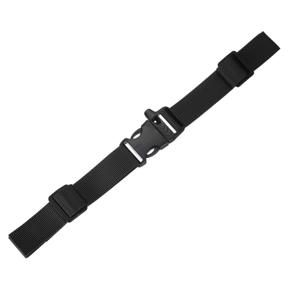 Uxcell Backpack Chest Strap [1PCS] - Adjustable Sternum Straps with Whistle Buckle - [Black] Chest Belt Quick Release Buckle
