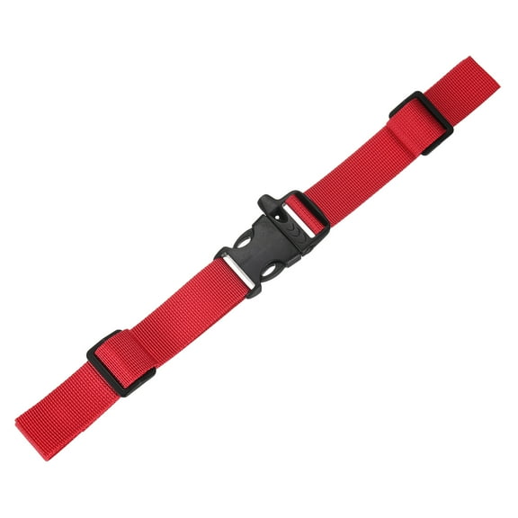 Uxcell Backpack Chest Strap [1PCS] - Adjustable Sternum Straps with Whistle Buckle - [Red] Chest Belt Quick Release Buckle