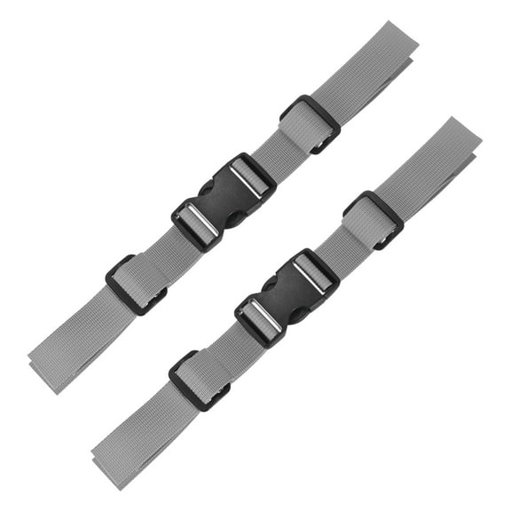 Uxcell Backpack Chest Strap [2PCS] - Adjustable Sternum Straps - [Grey-11 x 6IN] Chest Belt with Quick Release Buckle