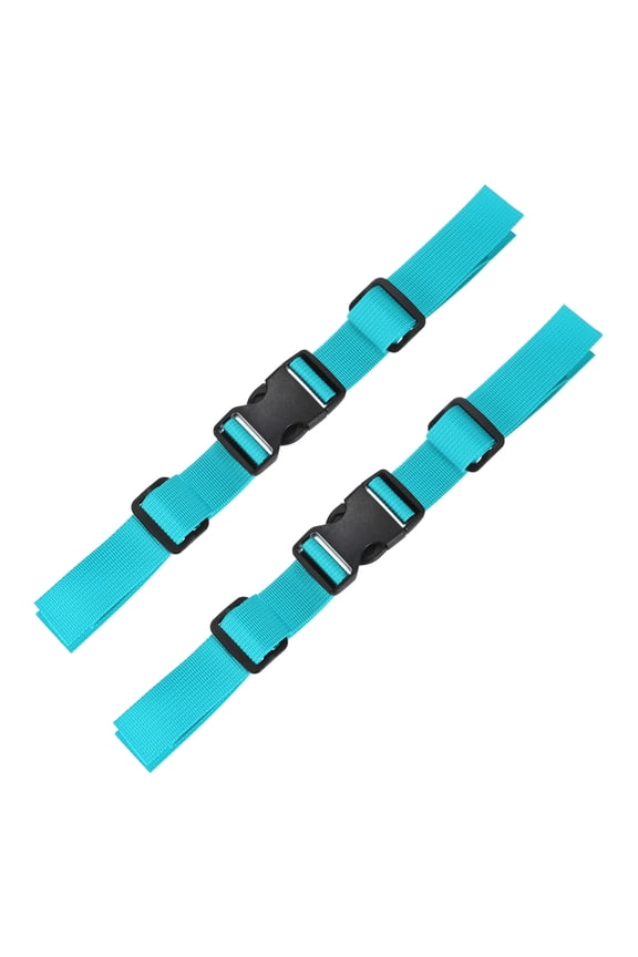 Backpack Chest Strap [2PCS] - Adjustable Sternum Straps - [Sky Blue-11 x 6IN] Chest Belt with Quick Release Buckle
