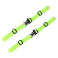 thumbnail image 1 of Uxcell Backpack Chest Strap [2PCS] - Adjustable Sternum Straps with Whistle Buckle - [Fluorescent Green] Chest Belt Hollow Quick Release Buckle, 1 of 7