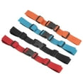 thumbnail image 1 of Uxcell Backpack Chest Strap Set, 4 Pack Polyester Adjustable Replacement Strap with Quick Release Buckle, Multicolor, 1 of 6