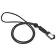 thumbnail image 1 of Uxcell Badge Lanyard 18.8 Inch, Necklace Keychain Cord Metal Clasp Hook Ring Strap for Keys, Black, 1 of 5