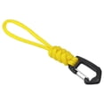 thumbnail image 1 of Uxcell Badge Lanyard 4.7 Inch, Necklace Keychain Cord Metal Clasp Hook Ring Strap for Keys, Yellow, 1 of 5