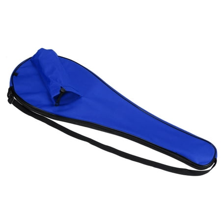 Uxcell Badminton Racket Cover Bag Padded Double Racket Carrying Case, Blue