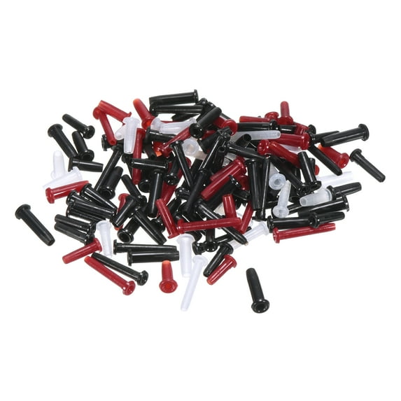 Uxcell Badminton Racket Racquet Grommets Nylon Eyelets Replacement, Multicolor 2 Pack