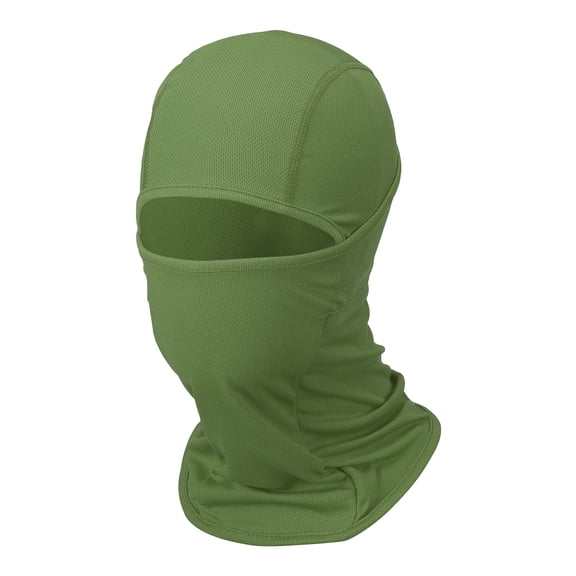Uxcell Balaclava Ski Mask, Ski Balaclava Masks Full Face Sun Protection Windproof Breathable Scarf Neck Gaiter Cover Polyester& Dark Green -Fitting for (Skiing/Hunting/Cycling)