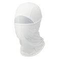 thumbnail image 1 of Uxcell Balaclava Ski Mask, Ski Balaclava Masks Full Face Sun Protection Windproof Breathable Scarf Neck Gaiter Cover Polyester& White -Fitting for (Skiing/Hunting/Cycling), 1 of 7
