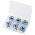 thumbnail image 1 of Uxcell Ball Bearings ABEC7 for Skateboard Inline Roller Skates 12 pcs Blue ABEC-7, 1 of 5