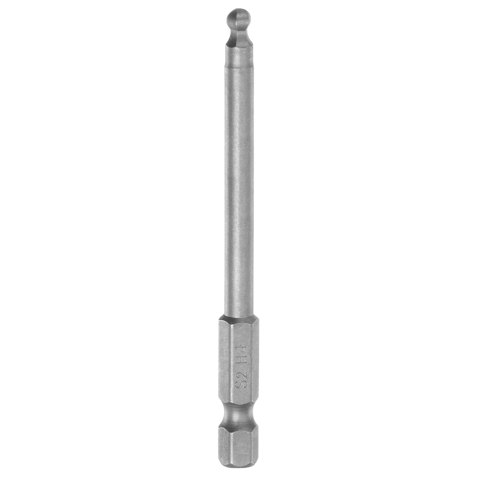 Uxcell Ball End Hex Head Wrench Screwdriver Bit H4 1/4" Hex Shank 3