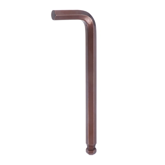 Uxcell Ball End Hex Key Wrench 14mm S2 Steel L-Shape Long Arm Hexagon Metric Wrenches Repairing Tool, Red