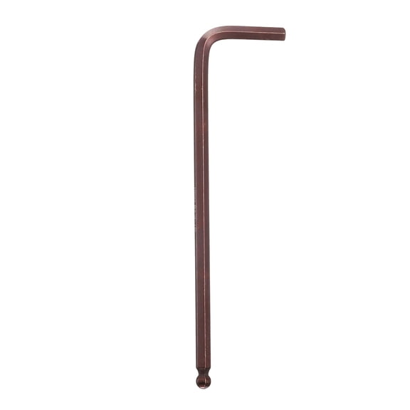 Uxcell Ball End Hex Key Wrench 3/16" SAE S2 Steel Long Arm L-Shape Hexagon Wrenches Repairing Tool for Home Bike Motorcycle Repair, Red Brown
